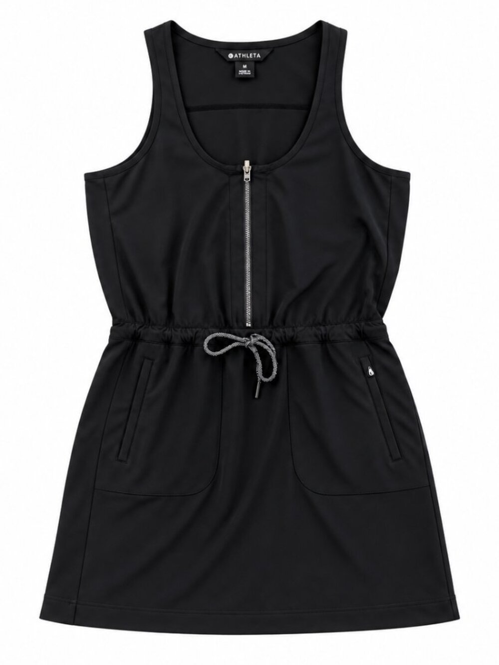 Athleta Brooklyn Utility Romper Black Size 6